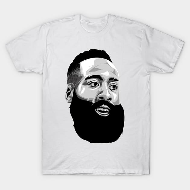 James " The Beard" Harden T-Shirt by knnthmrctn